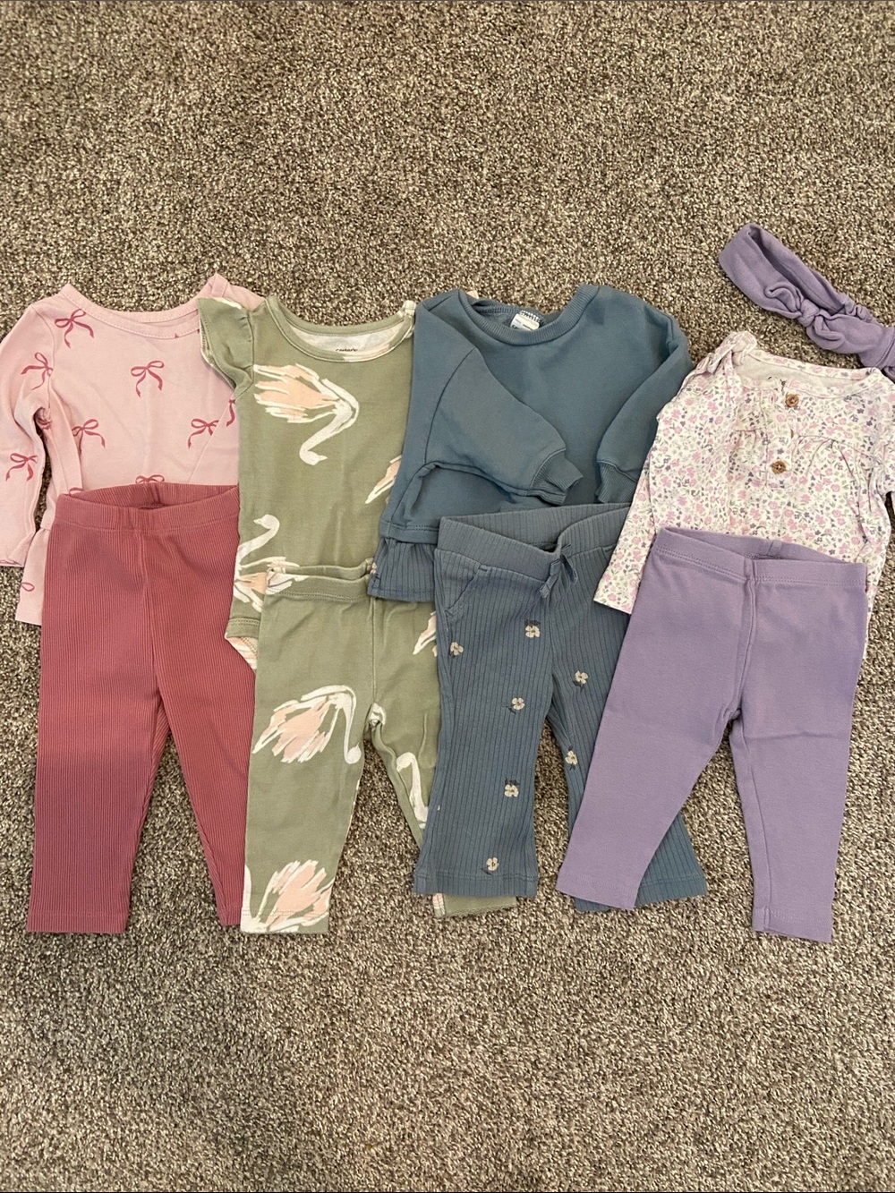 Baby Girl Variety Bundle - 6m - Carter’s & Okie Dokie